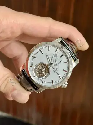 Vacheron Constantin Patrimony 41 mm "Traditionnelle Desenli Beyaz Kadran" — 3. görsel