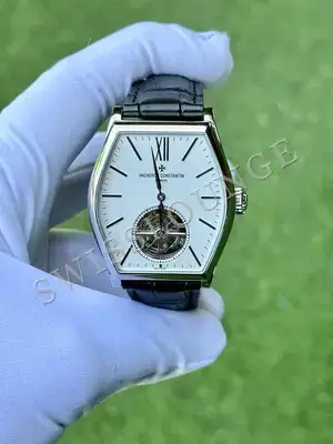 Vacheron Constantin Patrimony "Çelik Kasa Beyaz Kadran" — 1. görsel